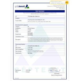EU TYPE-EXAMINATION CERTIFICATE