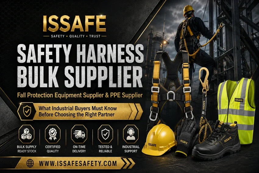 Safety Harness Bulk Supplier, Fall Protection Equipment Supplier & PPE Supplier: What Industrial Buyers Must Know Before Choosing the Right Partner