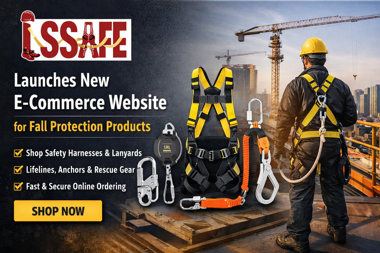 I SSAFE Safety Launches Its New E-Commerce Website for Fall Protection Products
