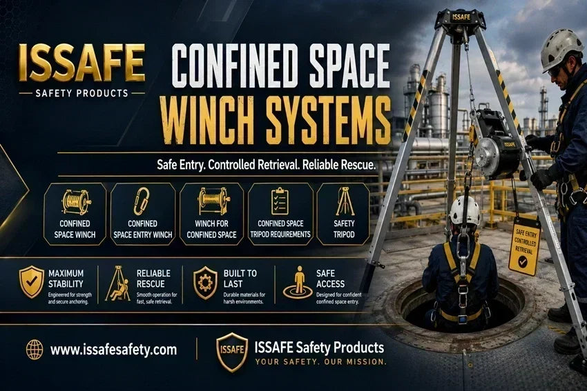 Confined Space Winch Systems & Safety Tripods: Complete Guide for Safe Entry, Retrieval and Rescue