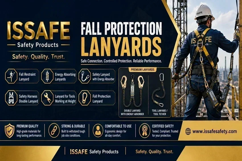 Fall Restraint Lanyard & Energy Absorbing Lanyards: A Complete Guide for Work at Height