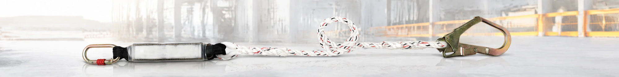 Rope Lanyards with Energy Absorber