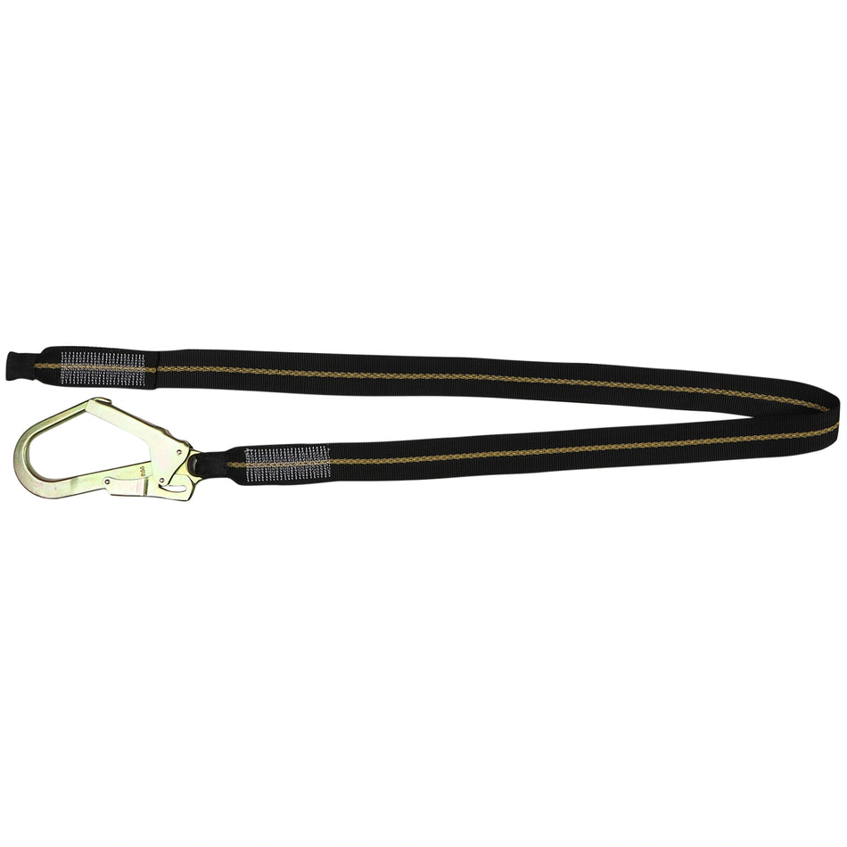 Webbing Lanyard with Loop Attachment & Heavy-Duty Scaffolding Hook