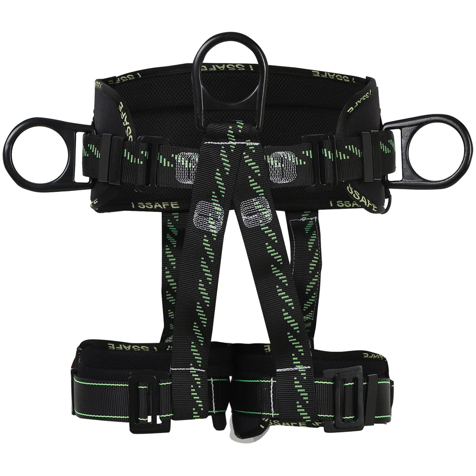 Fall Protection Sit Harness for Mountaineering, Tree Climbing & Logging
