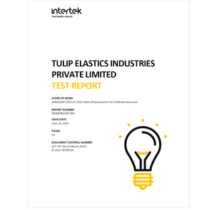 ANSI Certificate