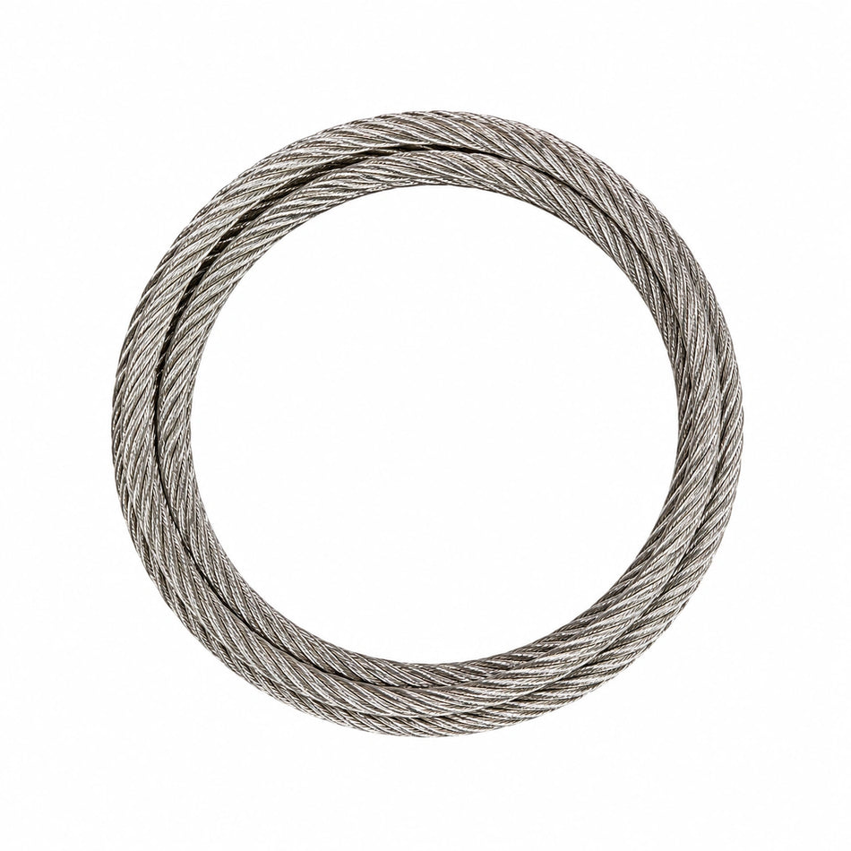 ISSAFE ISF507 (8 mm) SS 316 stainless steel wire rope sling with both side loops