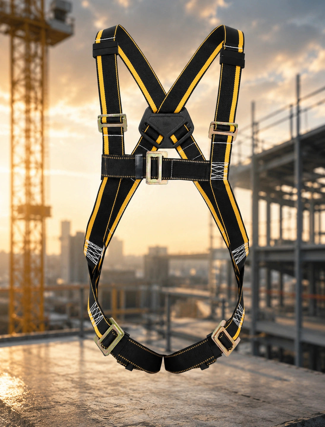 Safety harness for construction